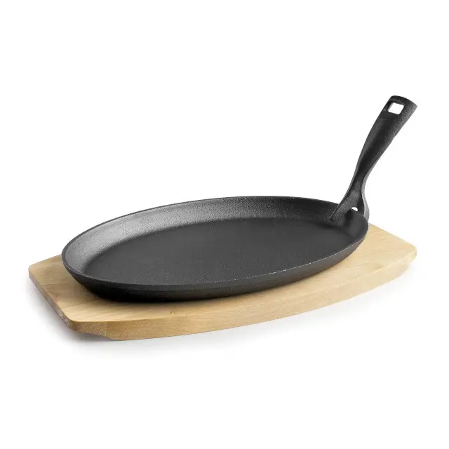 8414271258671 - Ovales Tablett mit Griff Magma