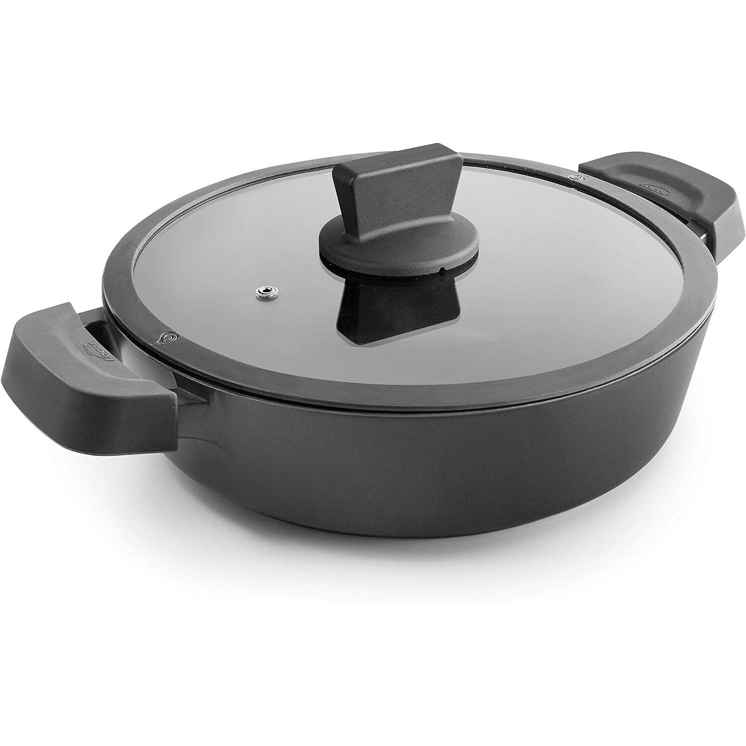 8414271277368 - Runde Pfanne aus geschmolzenem Aluminium Titanium Pro D36 cm