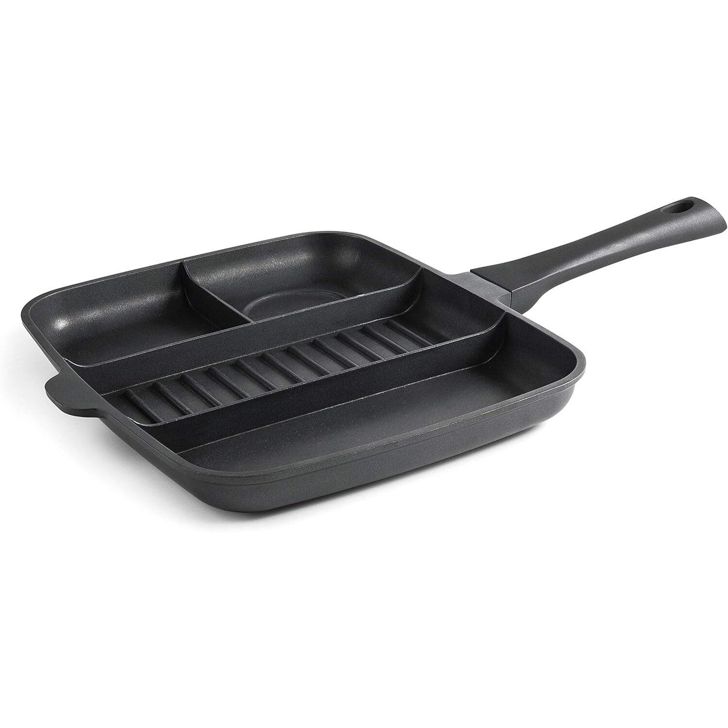 8414271278327 - 4-in-1-Grillpfanne aus Aluminium Titanium Pro 32x26 cm
