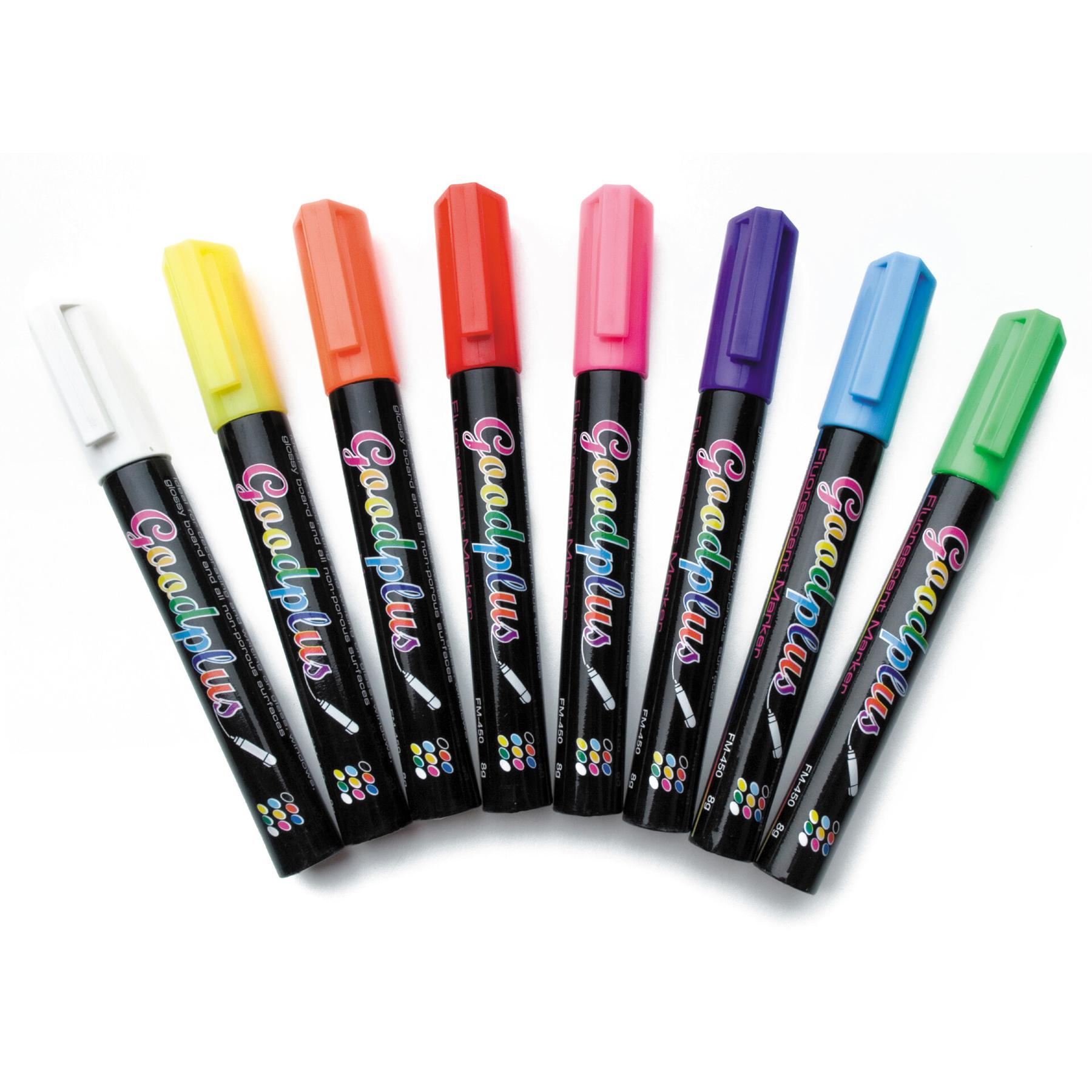 8414271391613 - Marker in 8 Farben fluorescents