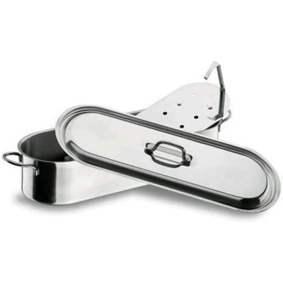 8414271504457 - Fischtopf mit Edelstahlgitter 50 cm