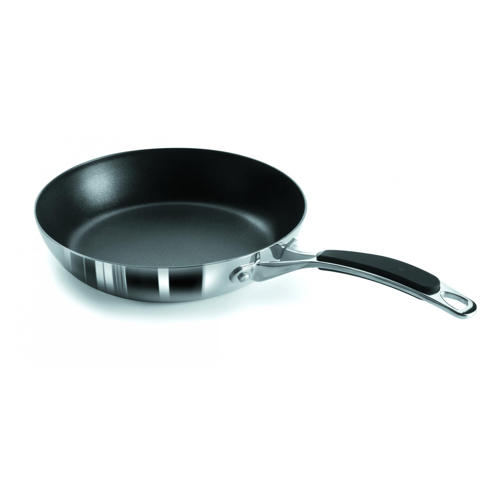 8414271537257 - Antihaftbeschichtete Tri-Metall-Pfanne aus Edelstahl 24 cm