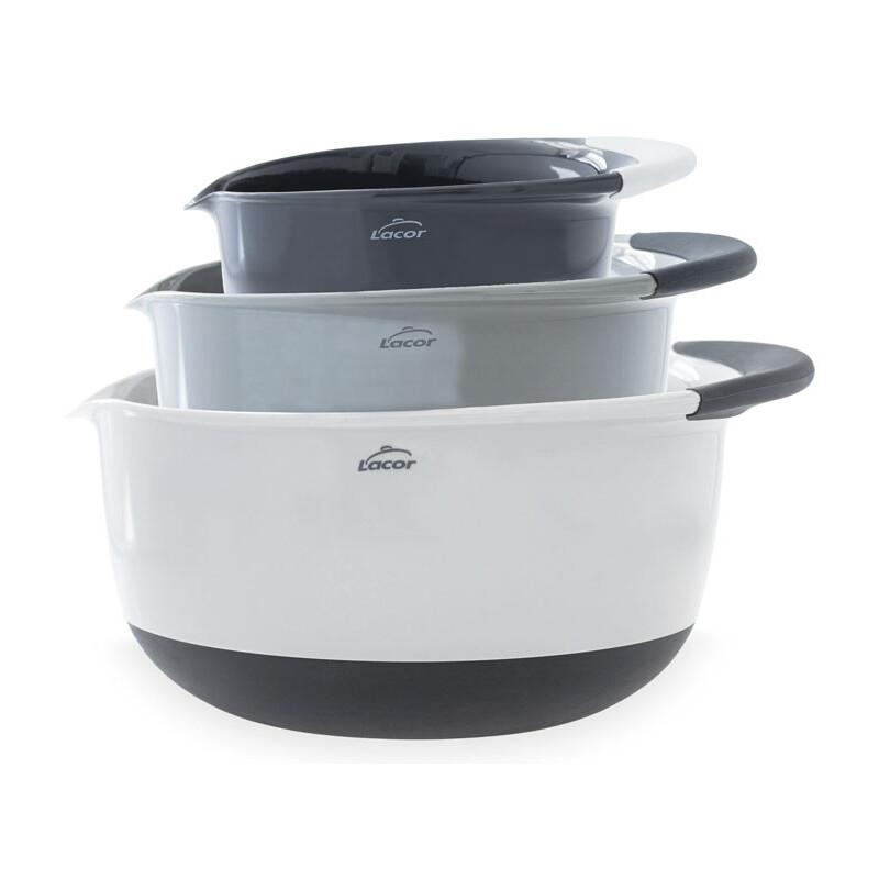 8414271600548 - 3er-Set Schalen aus Polypropylen Lacor