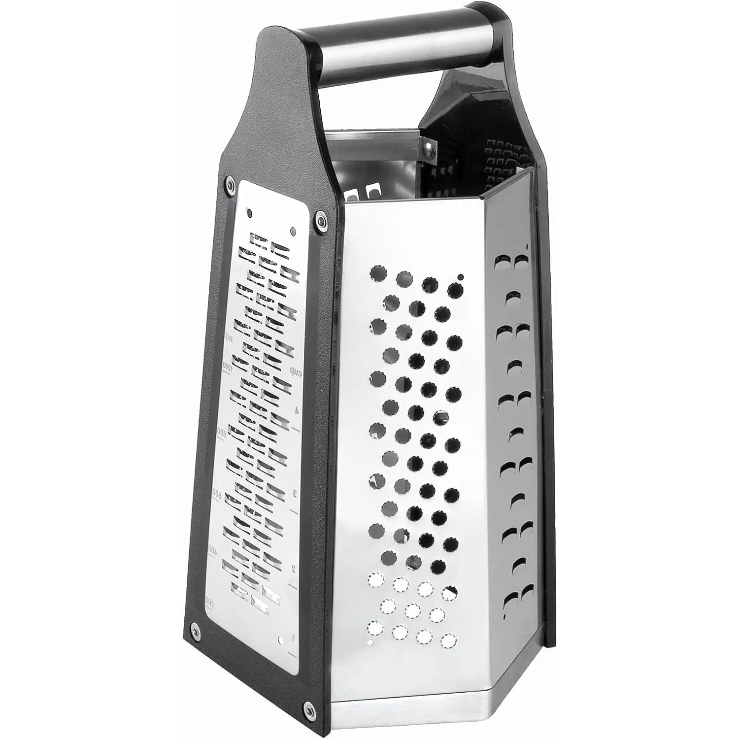 8414271613562 - 6-seitige Reibe aus Edelstahl Luxe