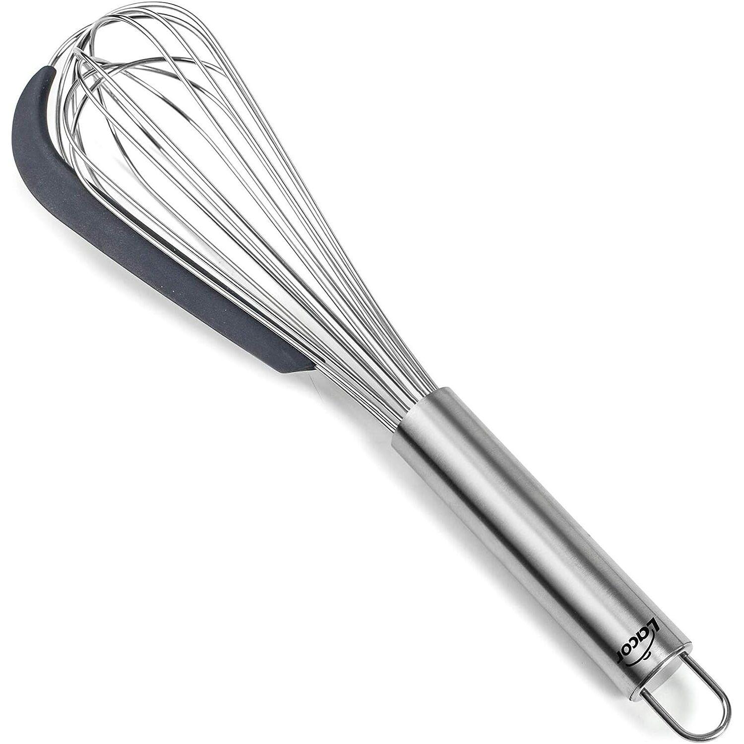 8414271616273 - Silikonquirl mit Schaber Lacor