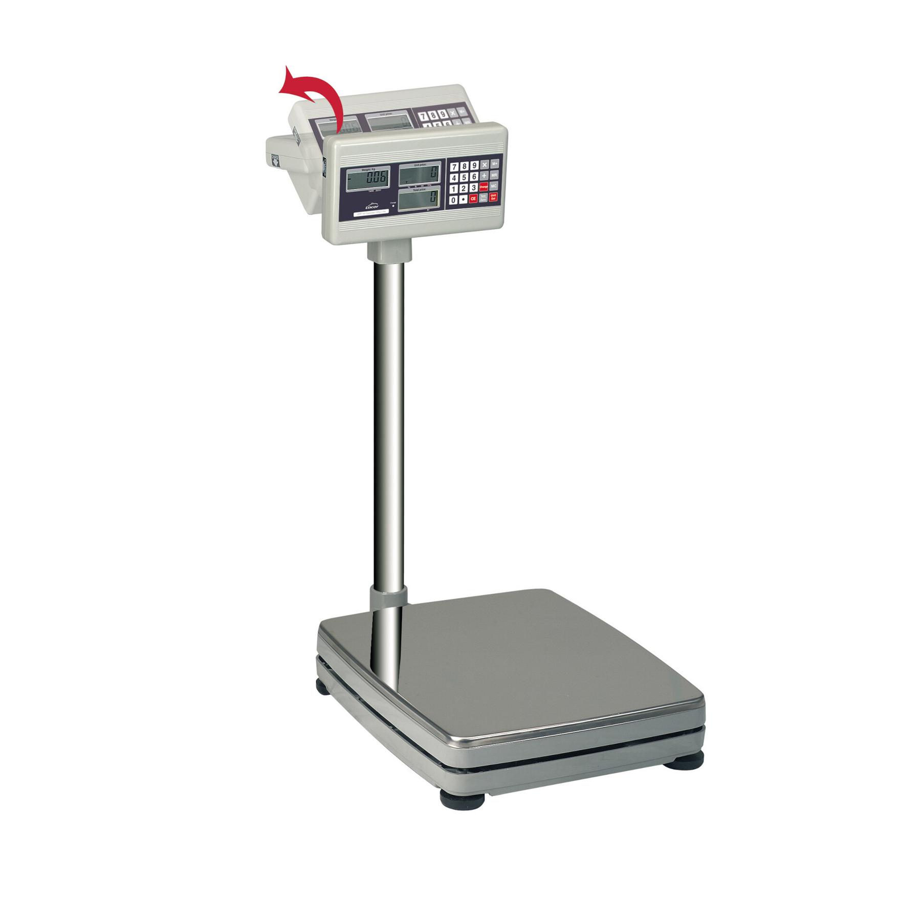 8414271617003 - Elektronische Waage mit quadratischem Sockel Lacor