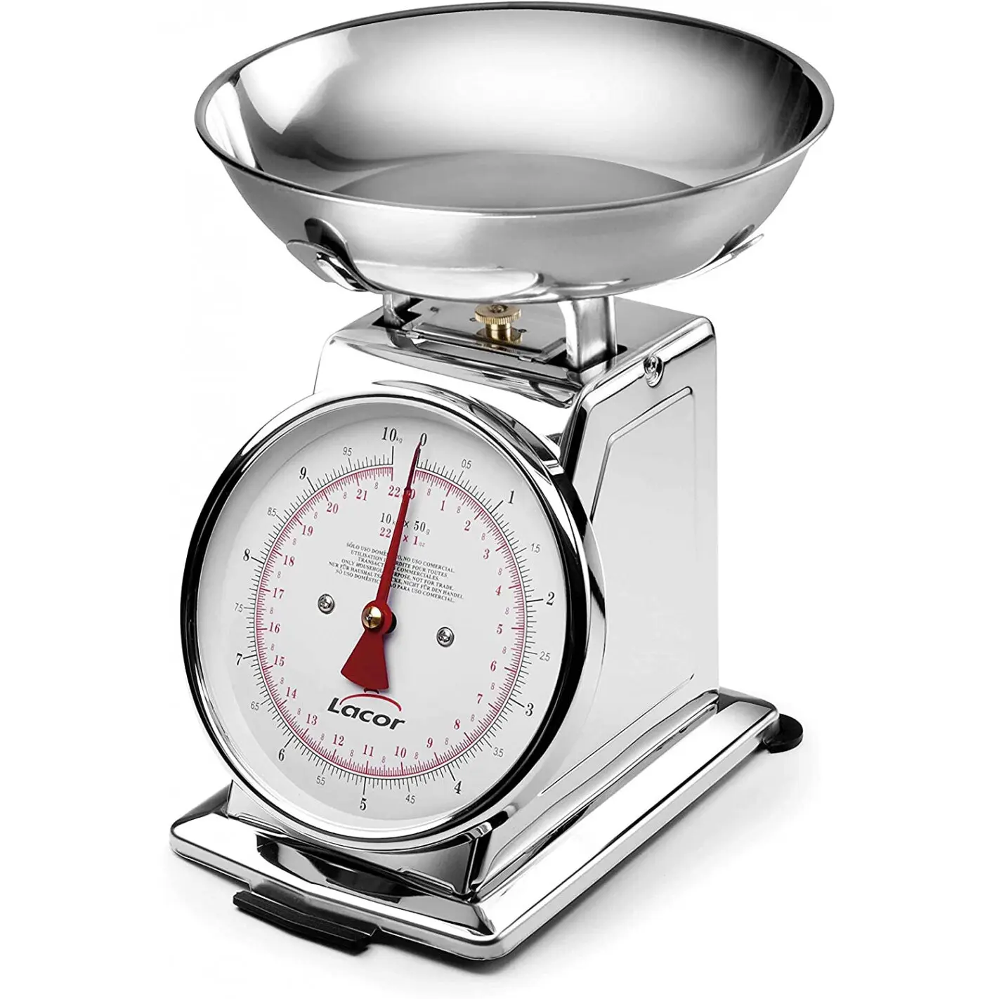 Mechanische Waage mit Schale in Lacor