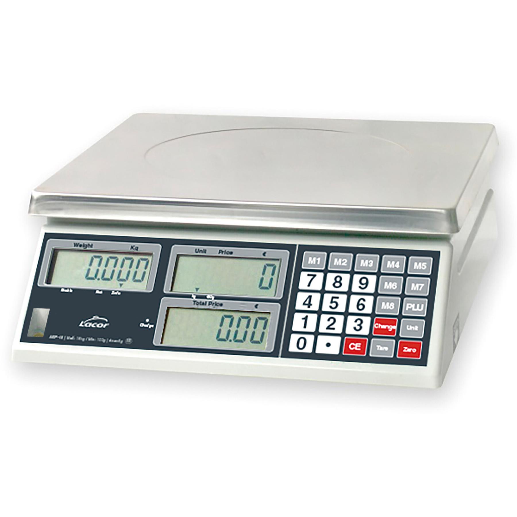 8414271617164 - Elektronische Waage mit quadratischem Sockel Lacor