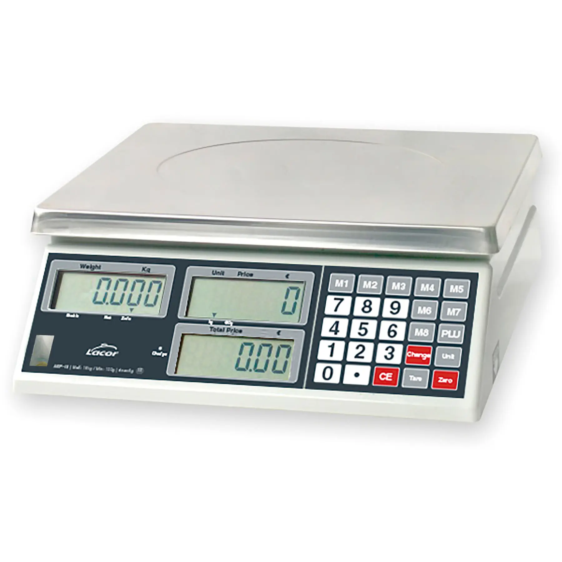 8414271617300 - Elektronische Waage mit quadratischem Sockel Lacor