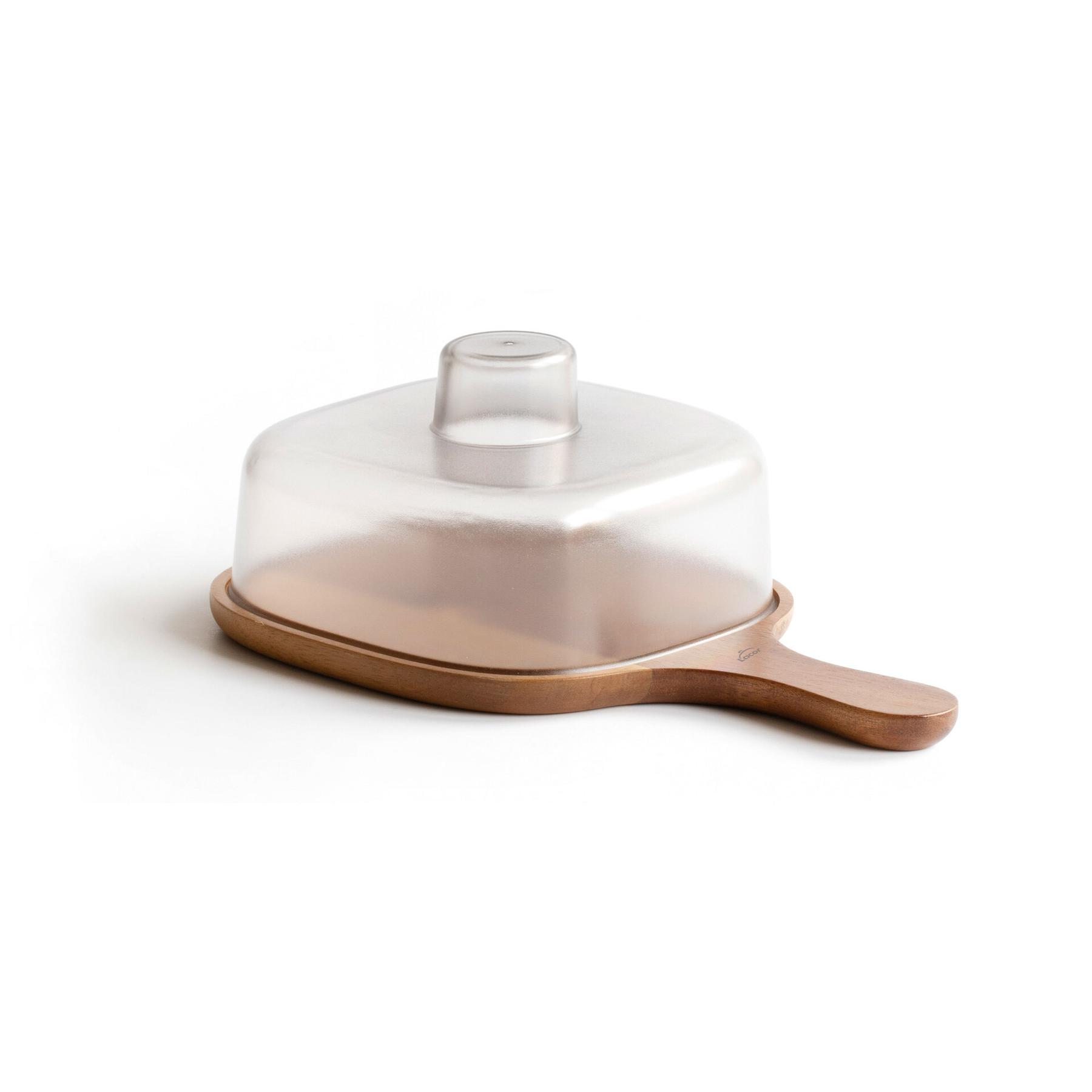 8414271620041 - Quadratische Käseplatte mit Griff Lacor