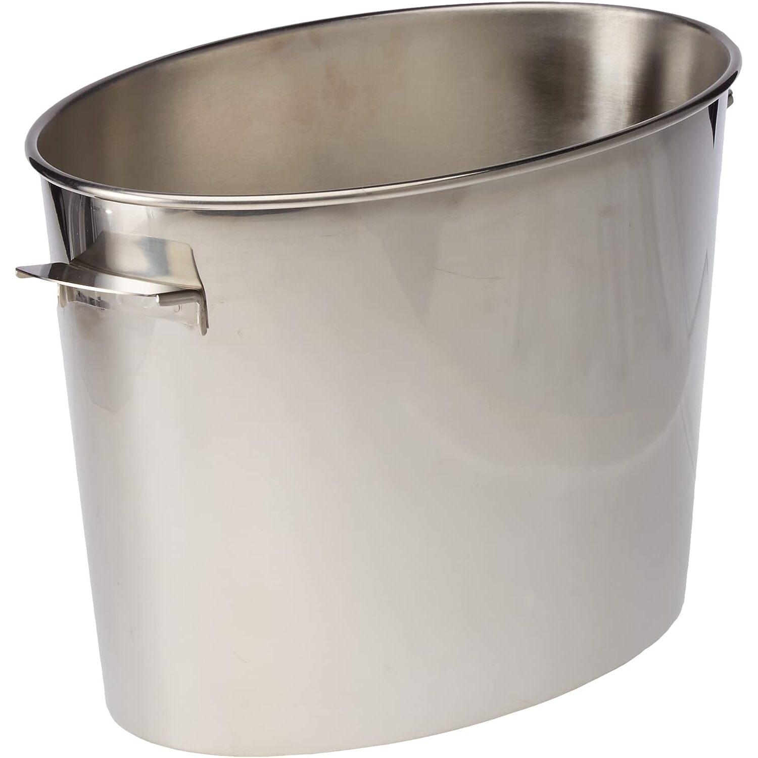 8414271623387 - Sektkühler oval Edelstahl Lacor