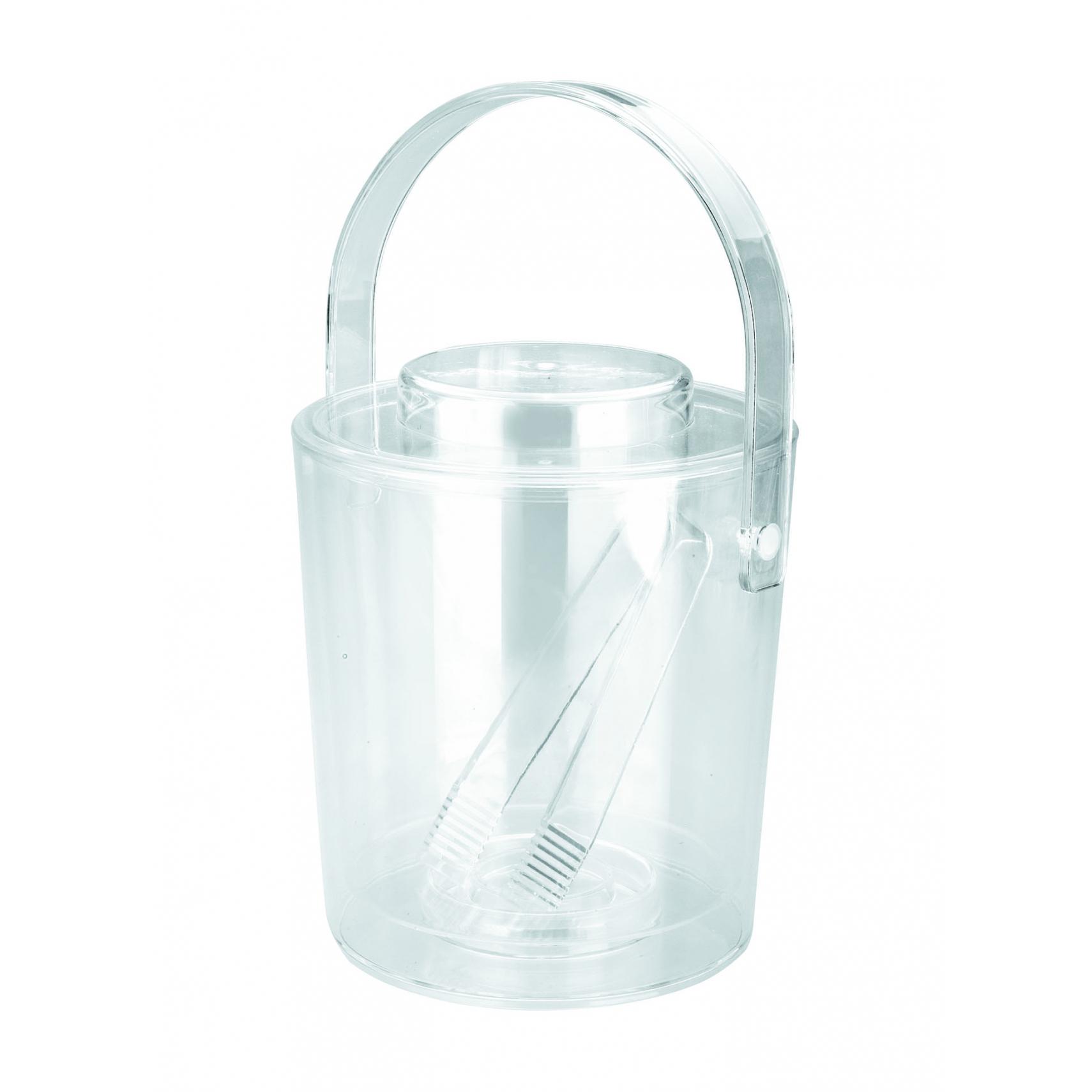 8414271623639 - Isothermischer Eiskübel aus Acryl mit Klammer und Deckel Lacor