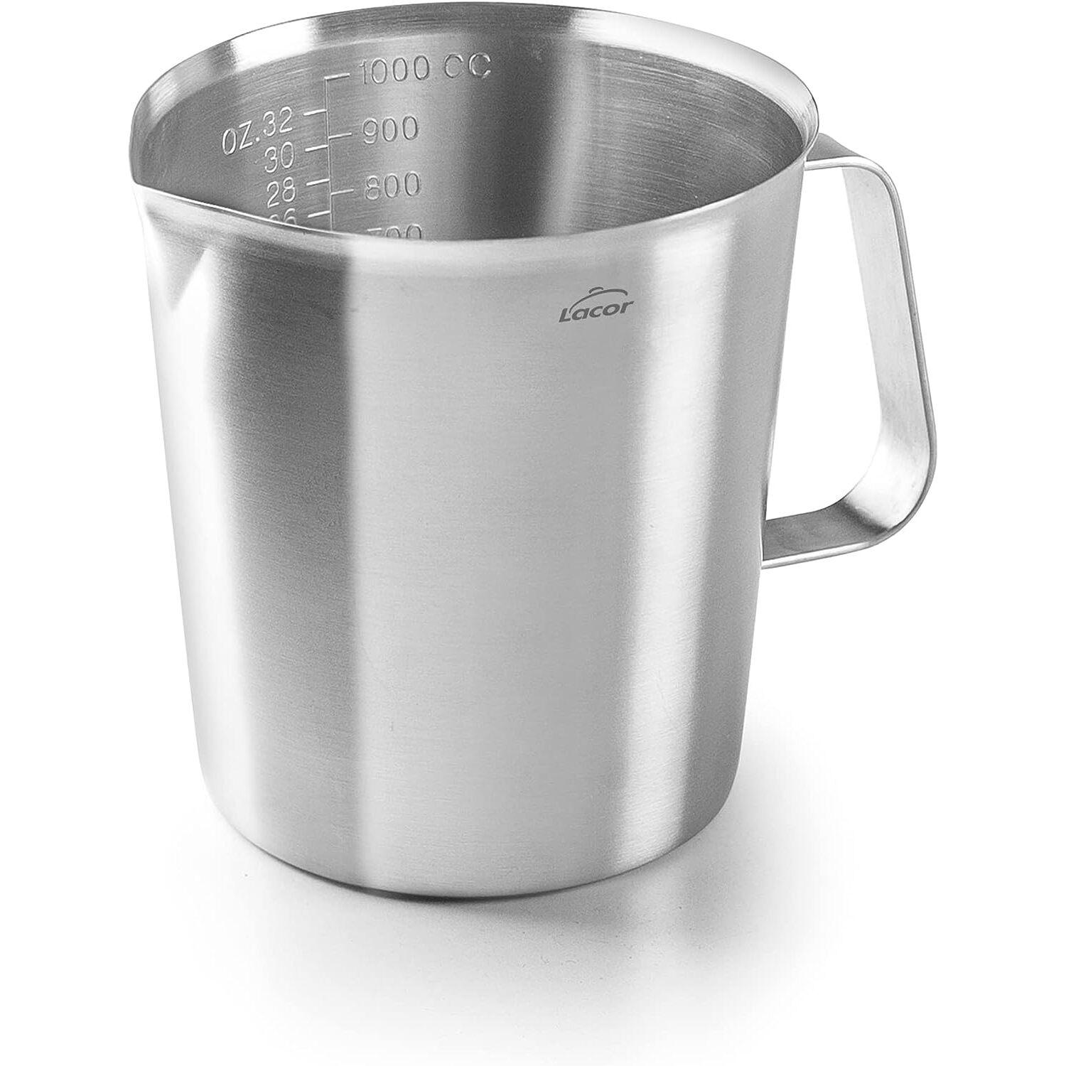 8414271627415 - Messbecher aus Edelstahl 18 10 - 1L