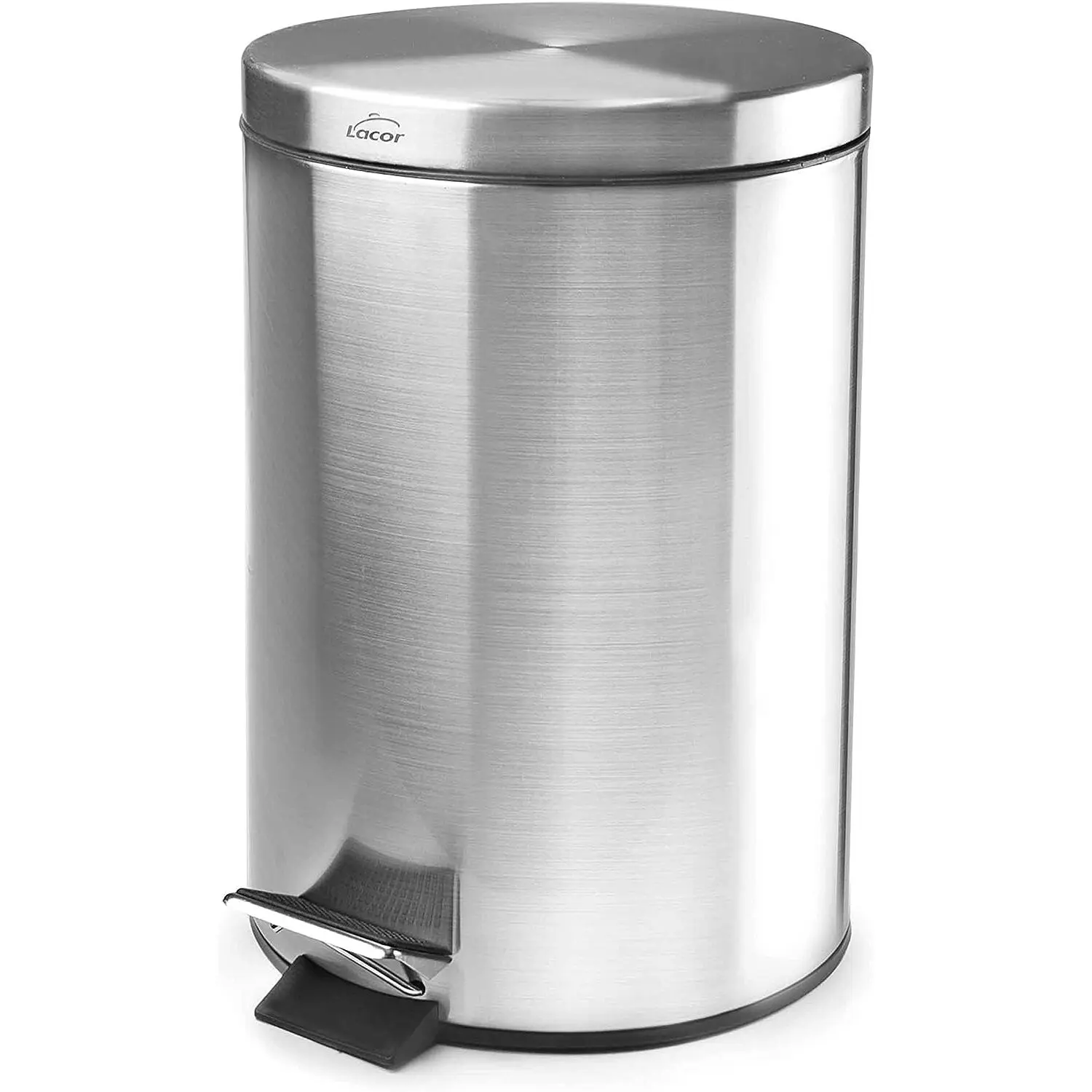 LACOR  - 63303 - Poubelle &agrave; P&eacute;dale Inox - 3 Litres