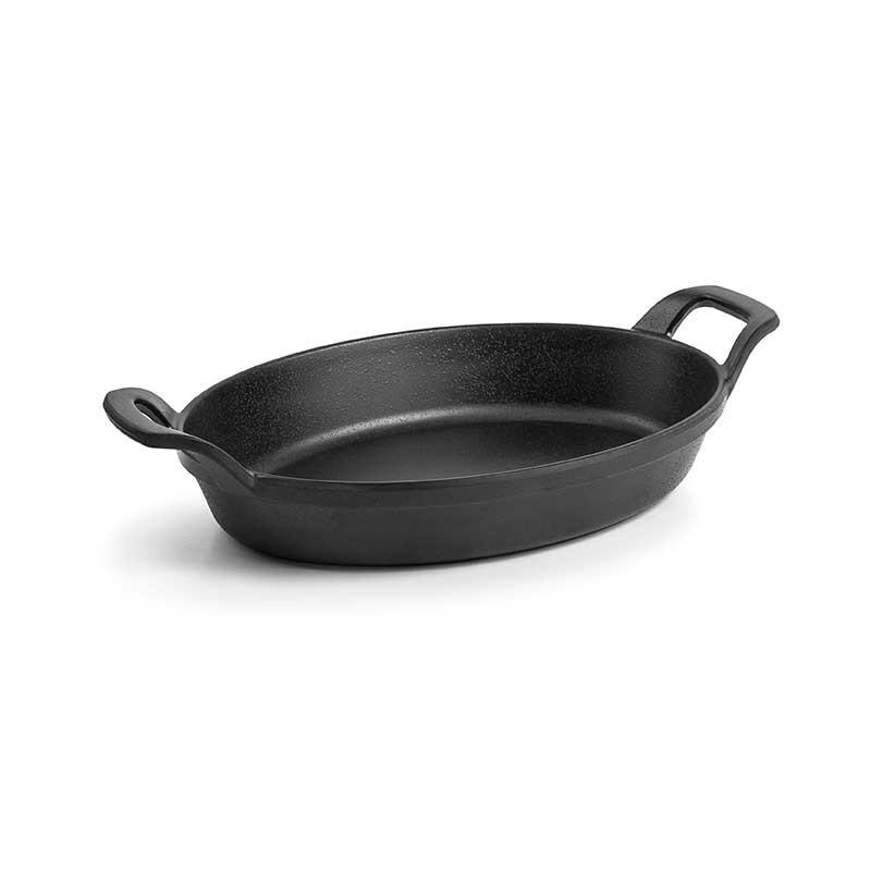 8414271633881 - Pfanne oval magma melamin 18X12 cm