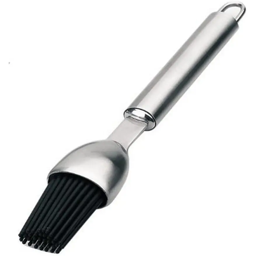 8414271644184 - Küchenpinsel aus Silikon mit Edelstahlgriff Lacor