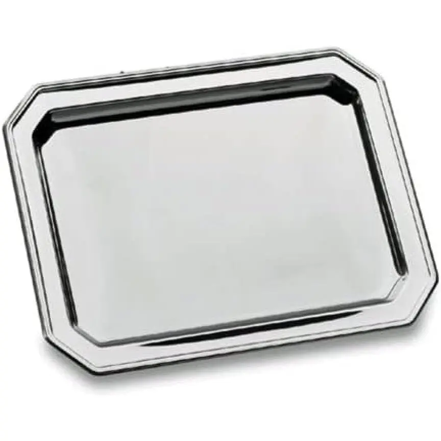 8414271650468 - Achteckiges Tablett 46x36 cm