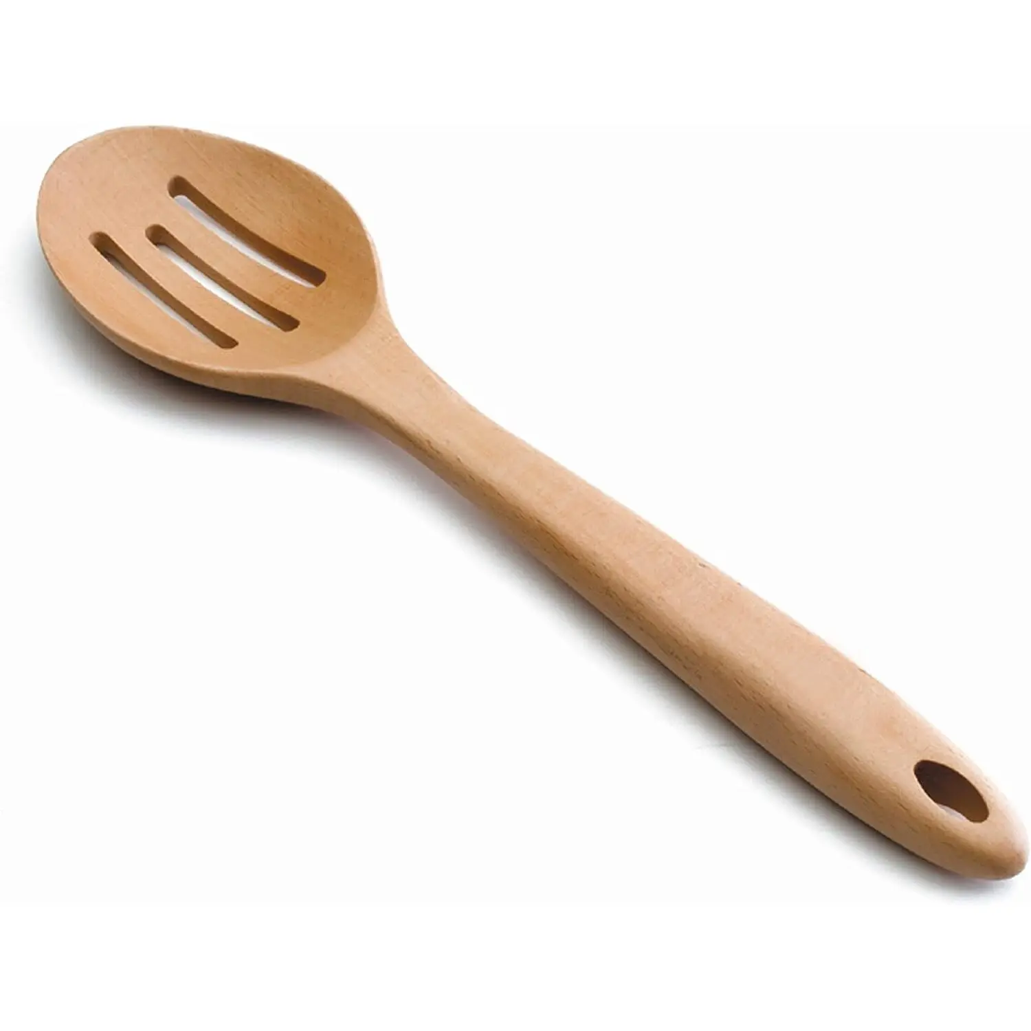 8414271681769 - Perforierter Löffel aus Buchenholz Lacor