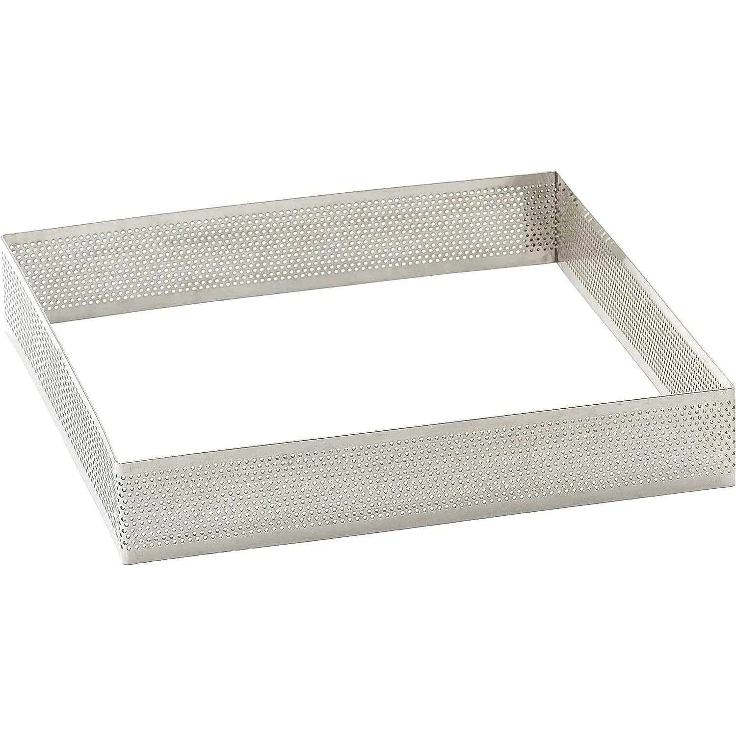 8414271685705 - Quadratische gelochte Tortenform 20x20x35 cm