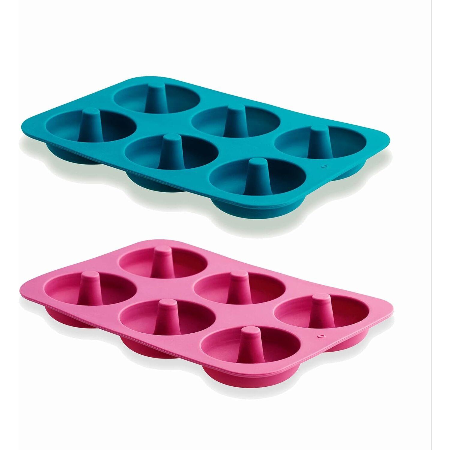 8414271687709 - 2er-Set Donutformen aus Silikon Lacor