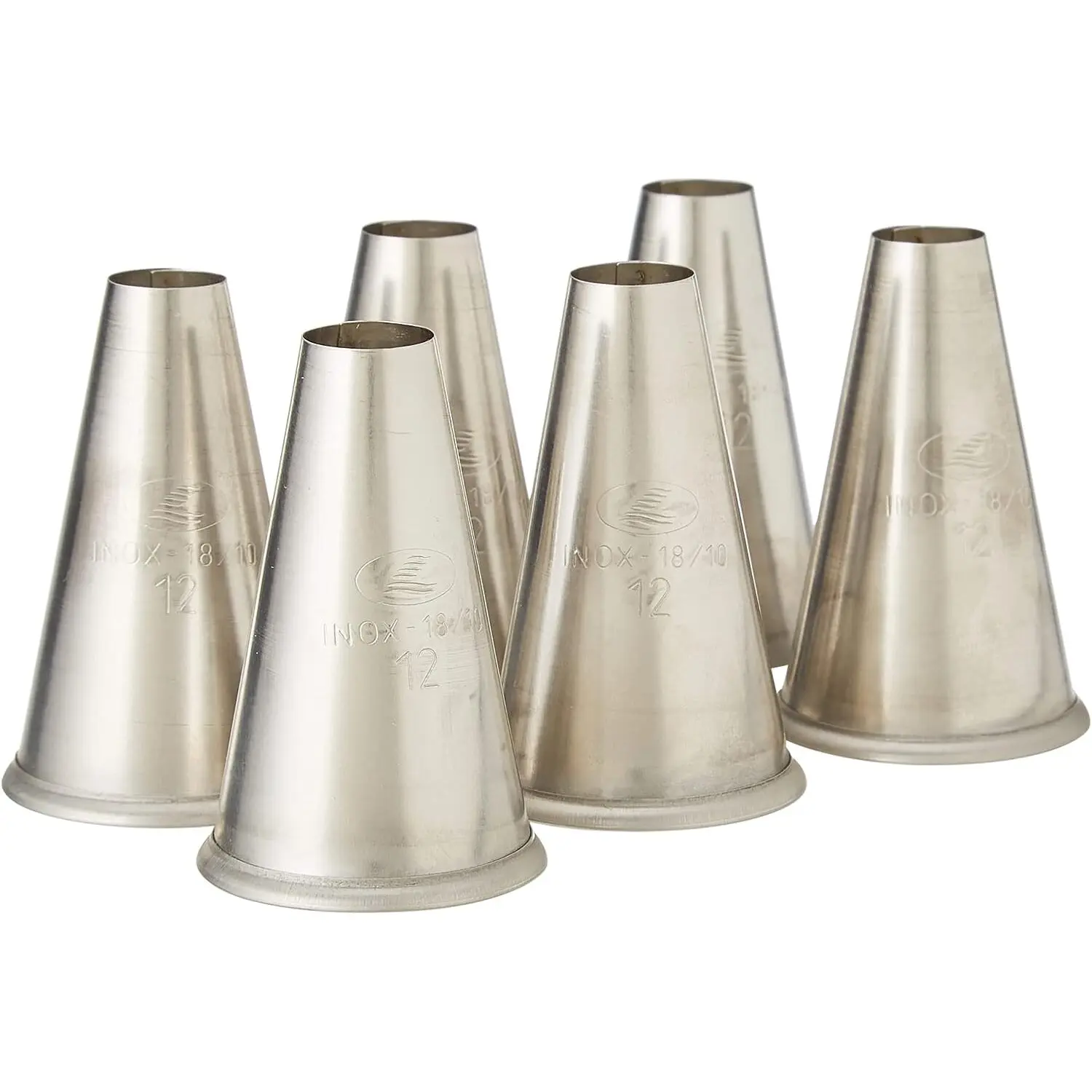 8414271689123 - Einfache Buchse aus Edelstahl 18 10 - 12 mm