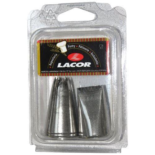 8414271689987 - Satz 6 geriffelte Steckschlüsseleinsätze mit Propellermündung Lacor