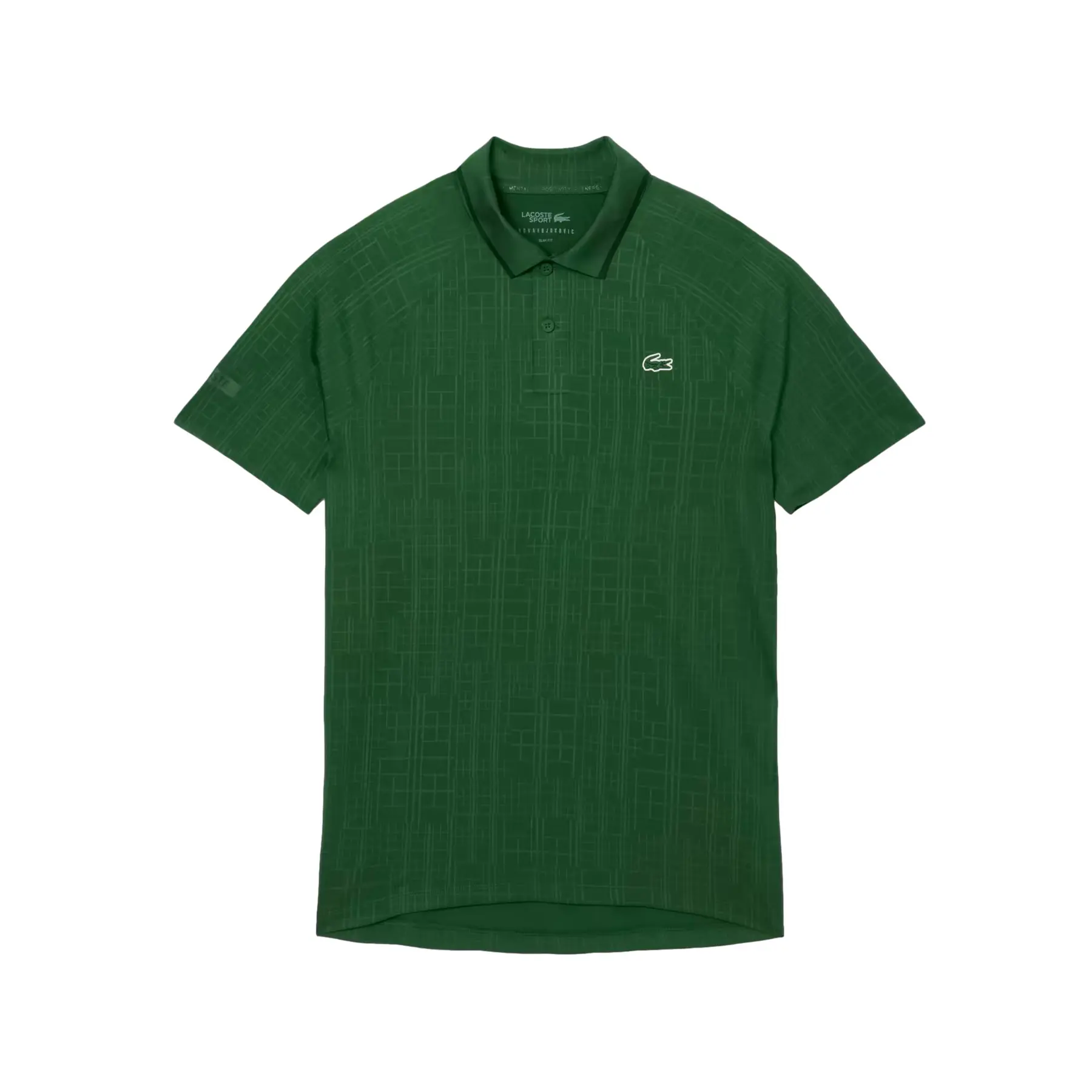 LACOSTE Golficickers Polo shirt グリーン Polo Lacoste Novak Djokovic On Court | Smash-Expert