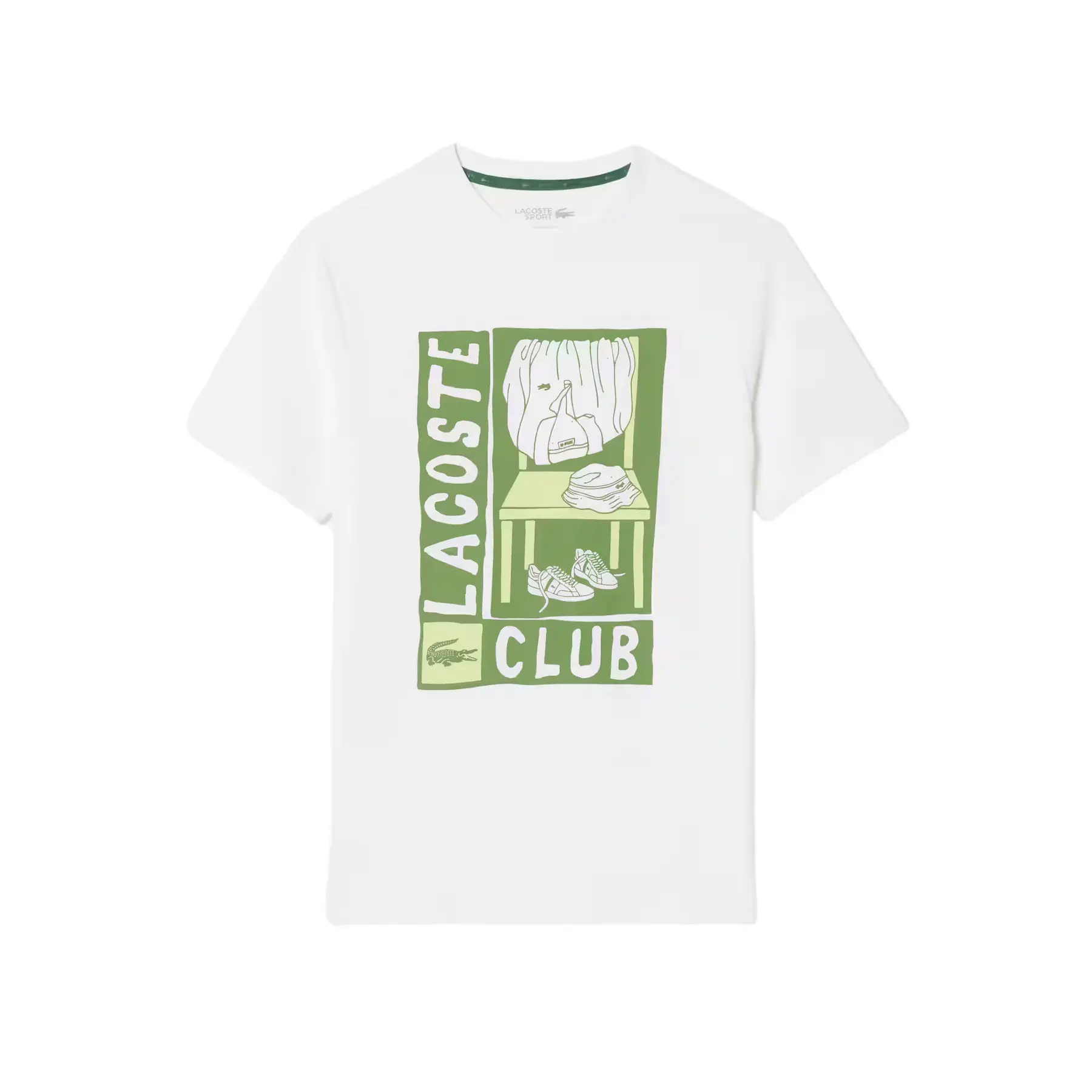 Sport T-Shirt mit Druck Lacoste Dry