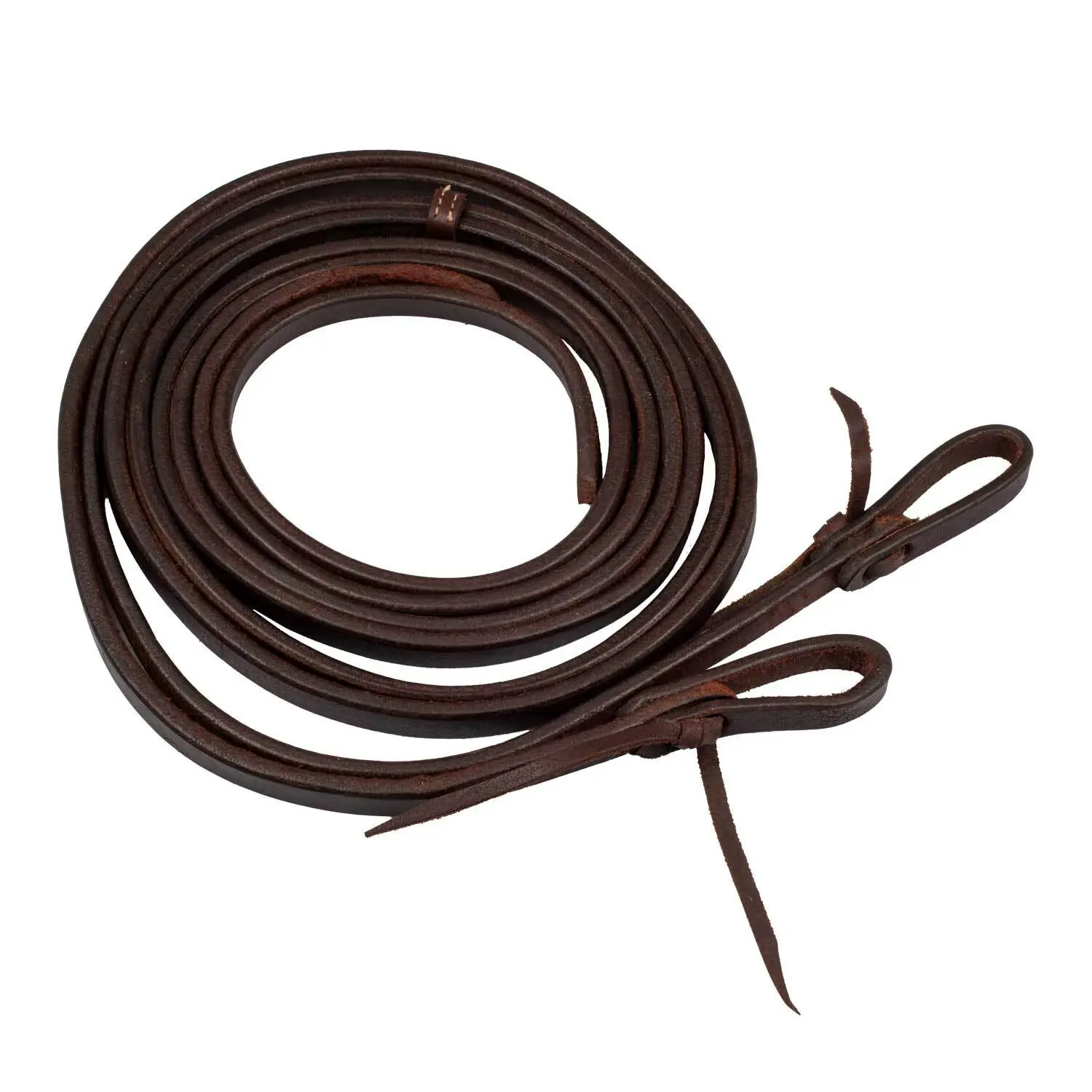 Meilleurs prix pour Rênes cuir pour cheval Lakota Split 1/2"