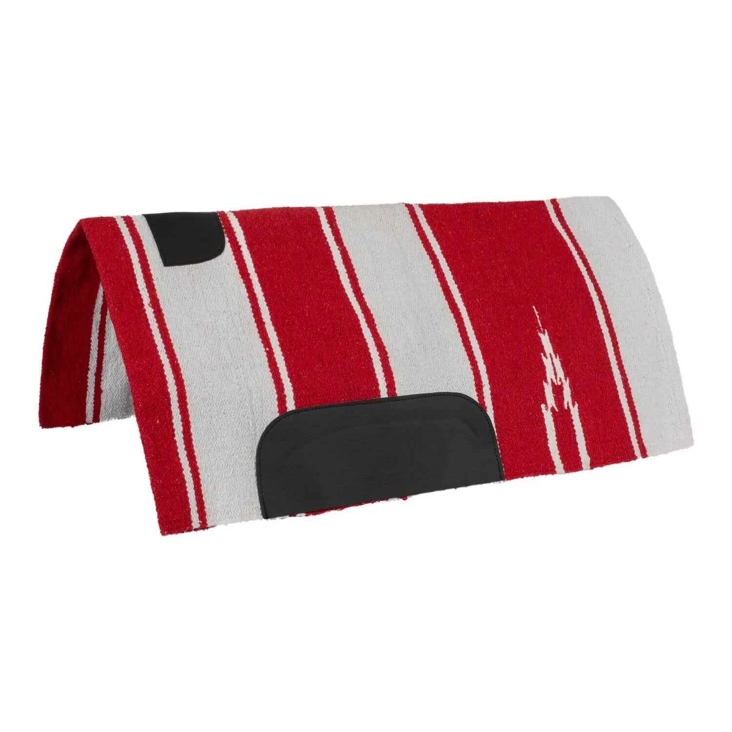 Lakota Rouge Saddle Pad For Horse With Leather Patch Tappetino Navajo
