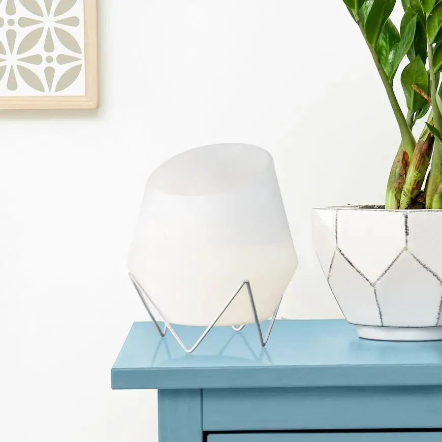 5410984085804 - Diffusor für ätherische Öle aus Glas und Metall Borneo 12 W