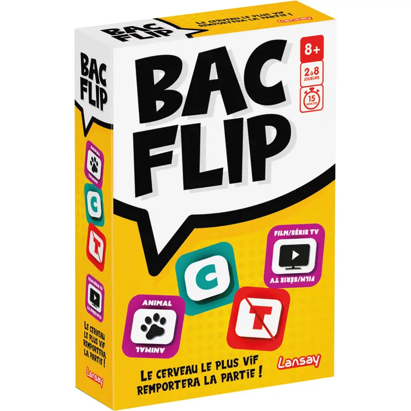 Gesellschaftsspiele Lansay Bac Flip