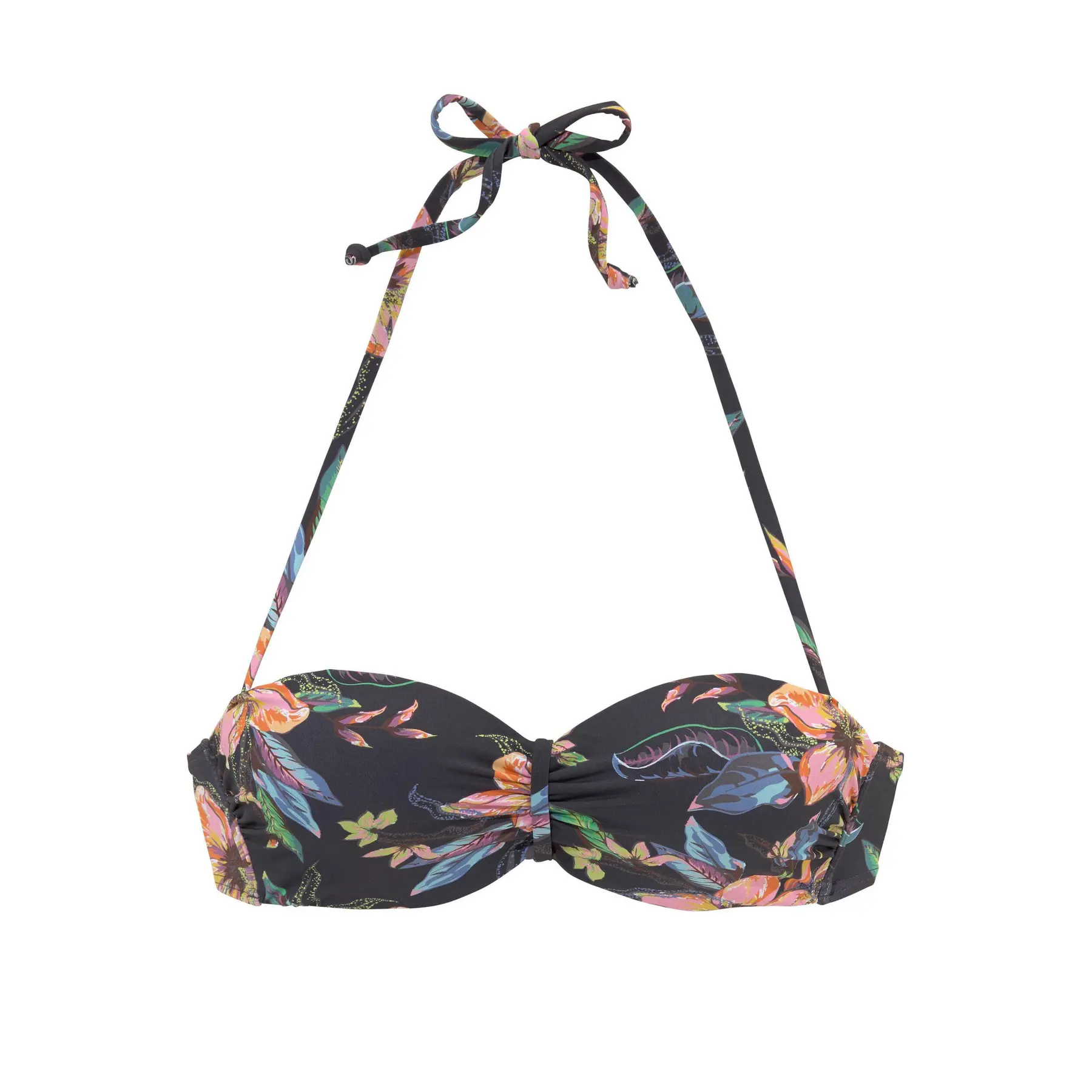 Haut di bikini bandeau imbottito donna  Malia