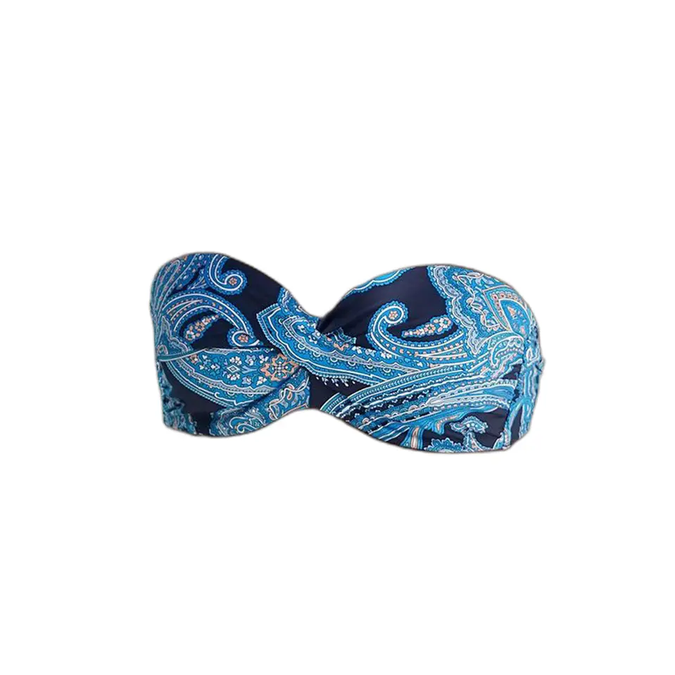 Haut di bikini bandeau imbottito donna  Boho