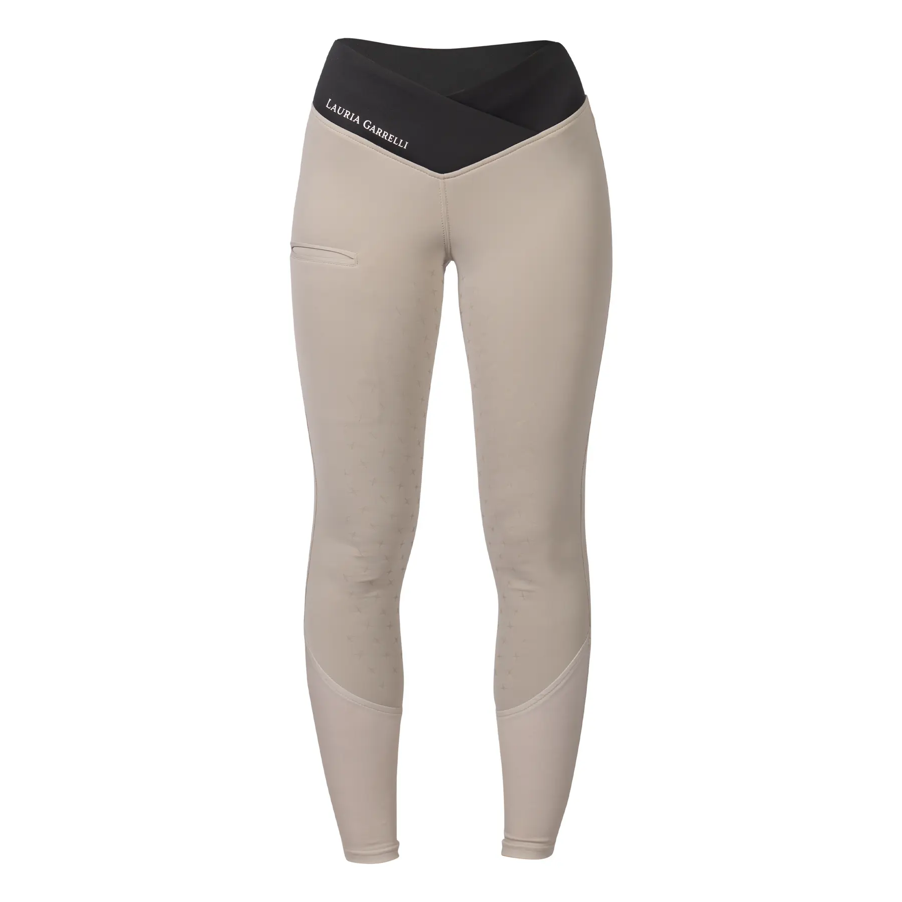 Legging équitation full grip femme Lauria Garrelli Limone