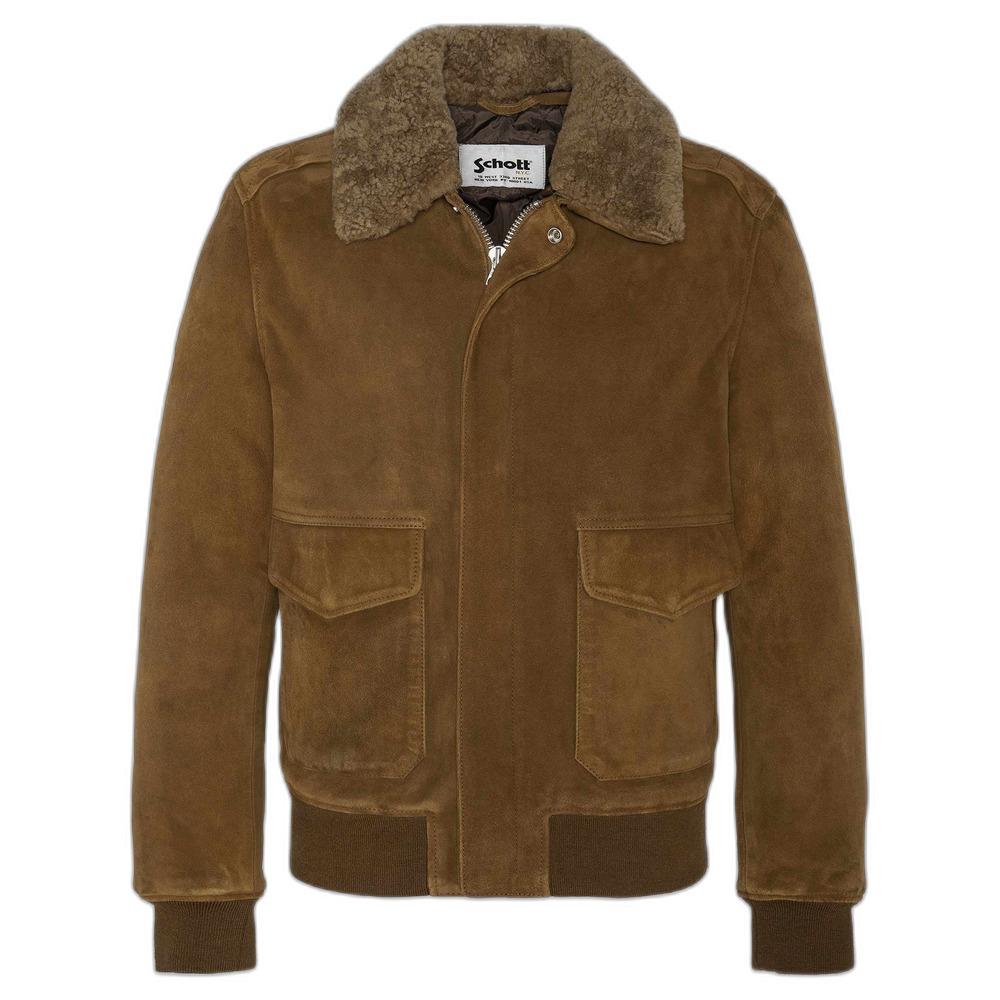 3417751046541 - Fliegerjacke aus Wildleder Schott