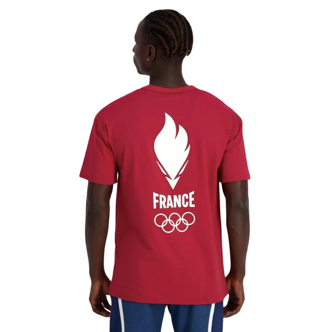 Maillot De Volleyball PUC Paris – Le Coq Sportif – Taille M – Violet, N°15 – Occasion