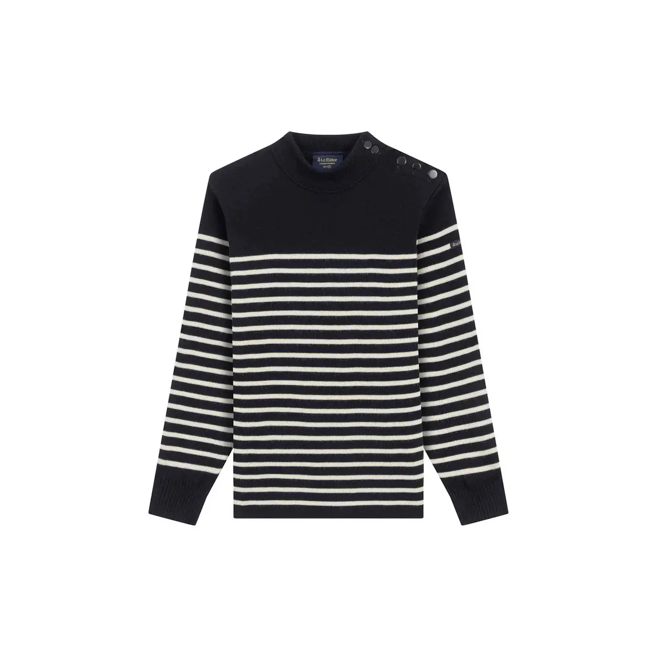 3666026000492 - Gestreifter Rundhalspullover Le Minor