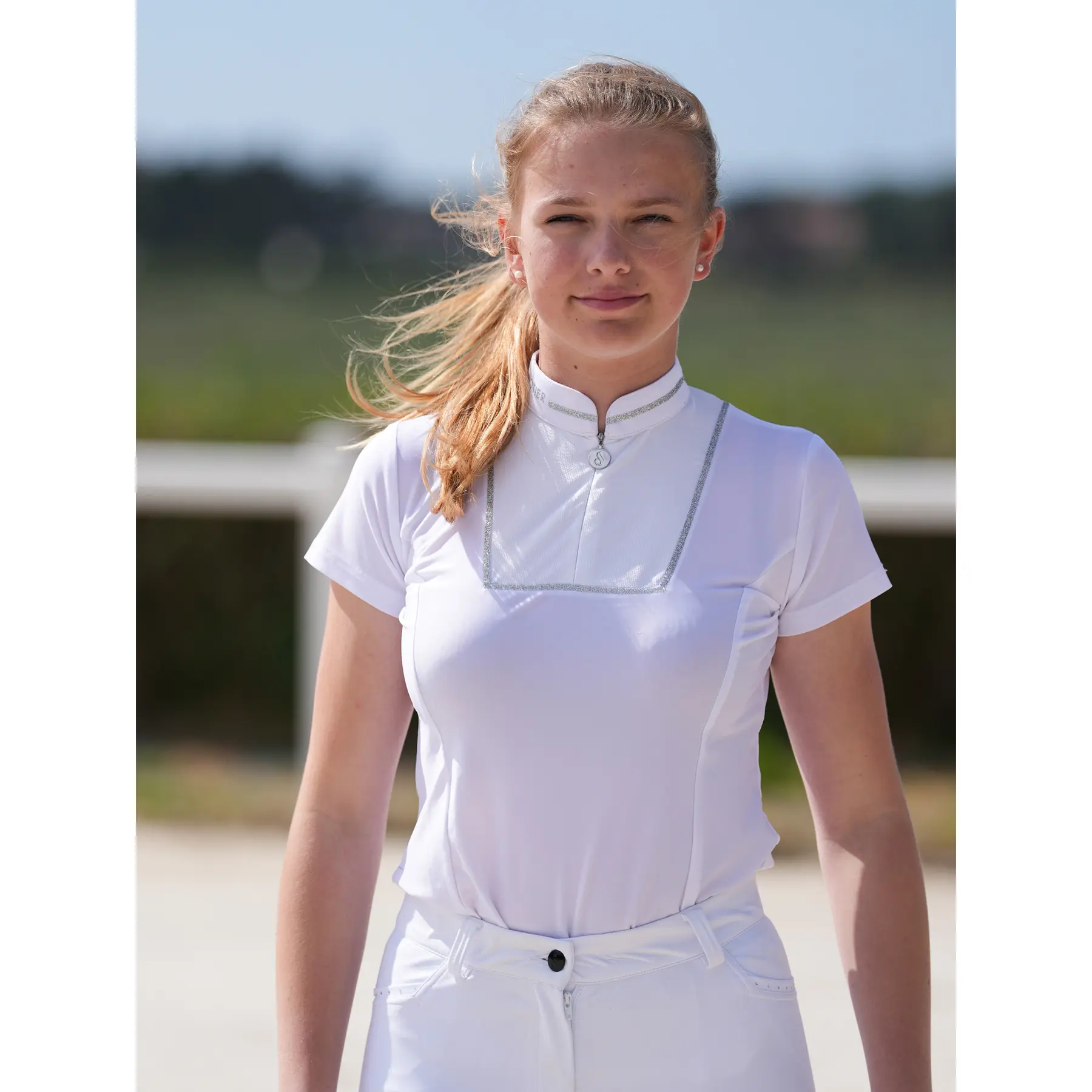 Meilleurs prix pour Polo d'équitation femme Le Sabotier Isaure