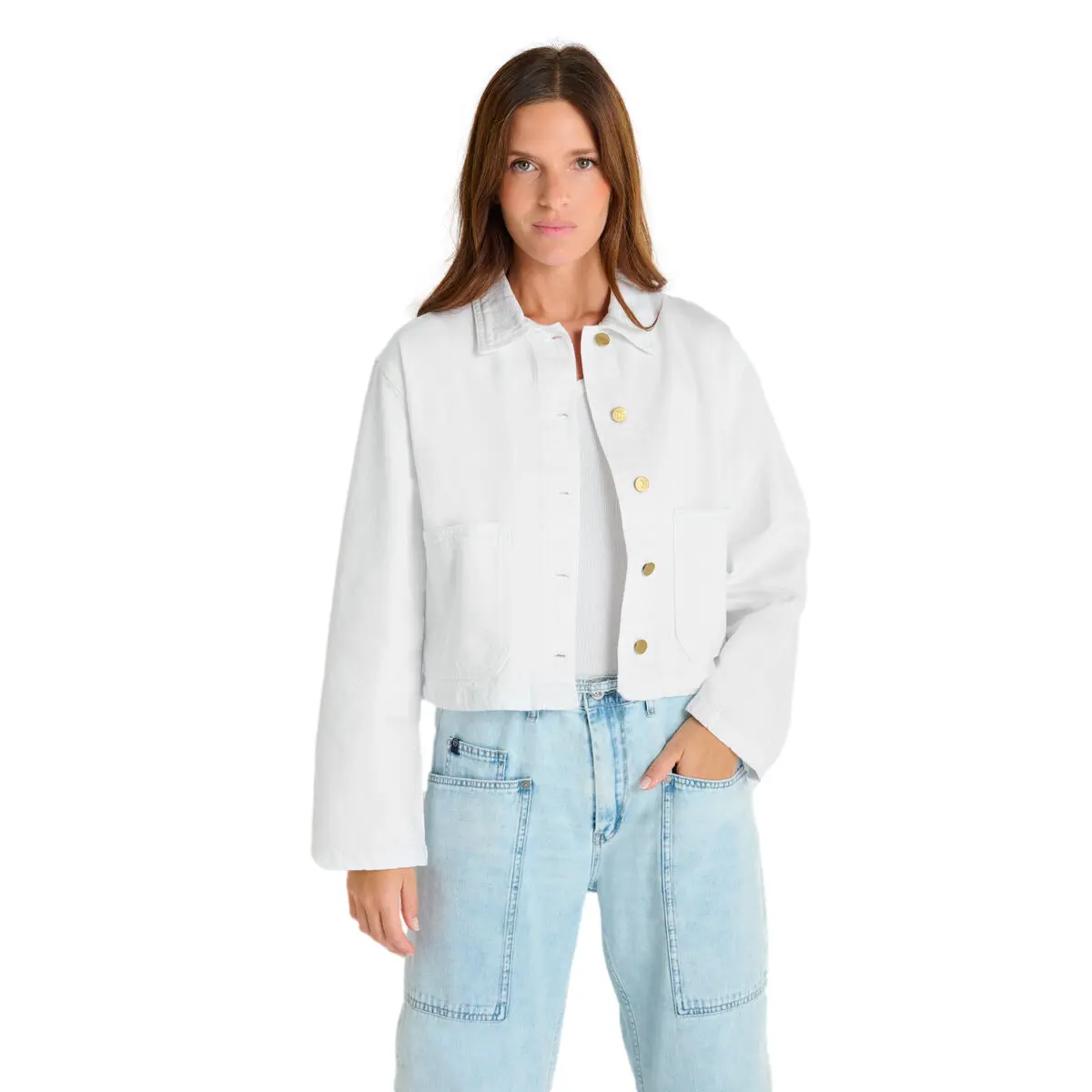Women's denim jacket Le Temps des cerises Aksel