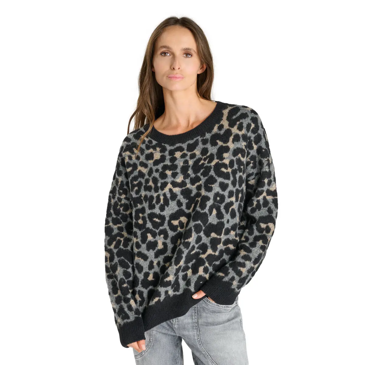 Pullover mit Rundhalsausschnitt Damen Le Temps des cerises Dallas