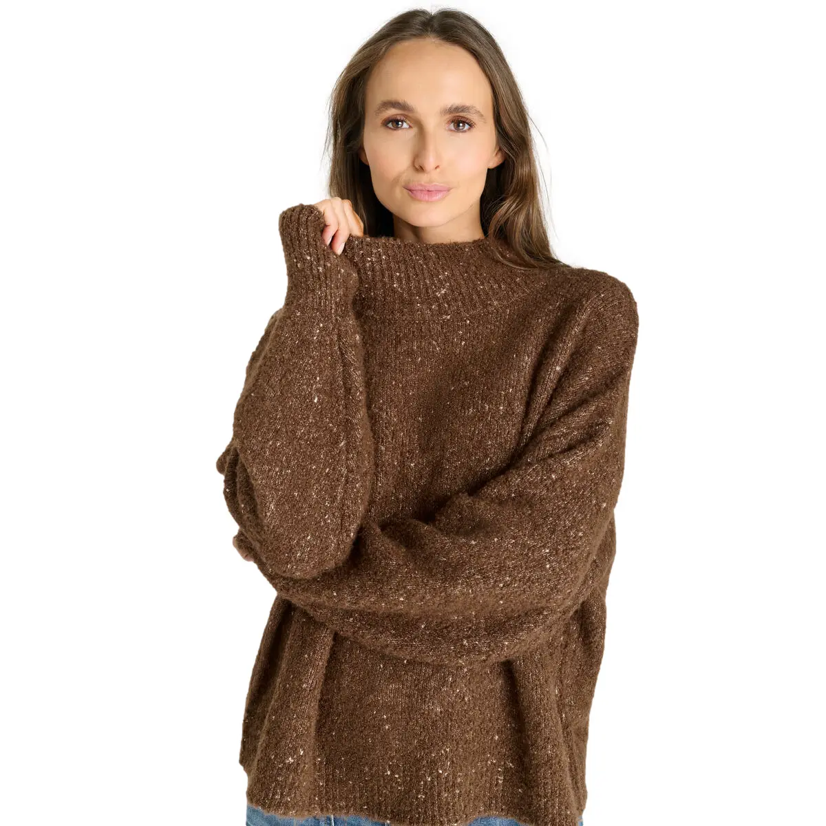 Pullover mit Rundhalsausschnitt Damen Le Temps des cerises Nyx
