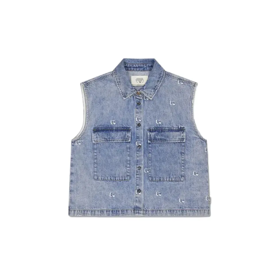 Giacca di jeans senza maniche da donna  Yani