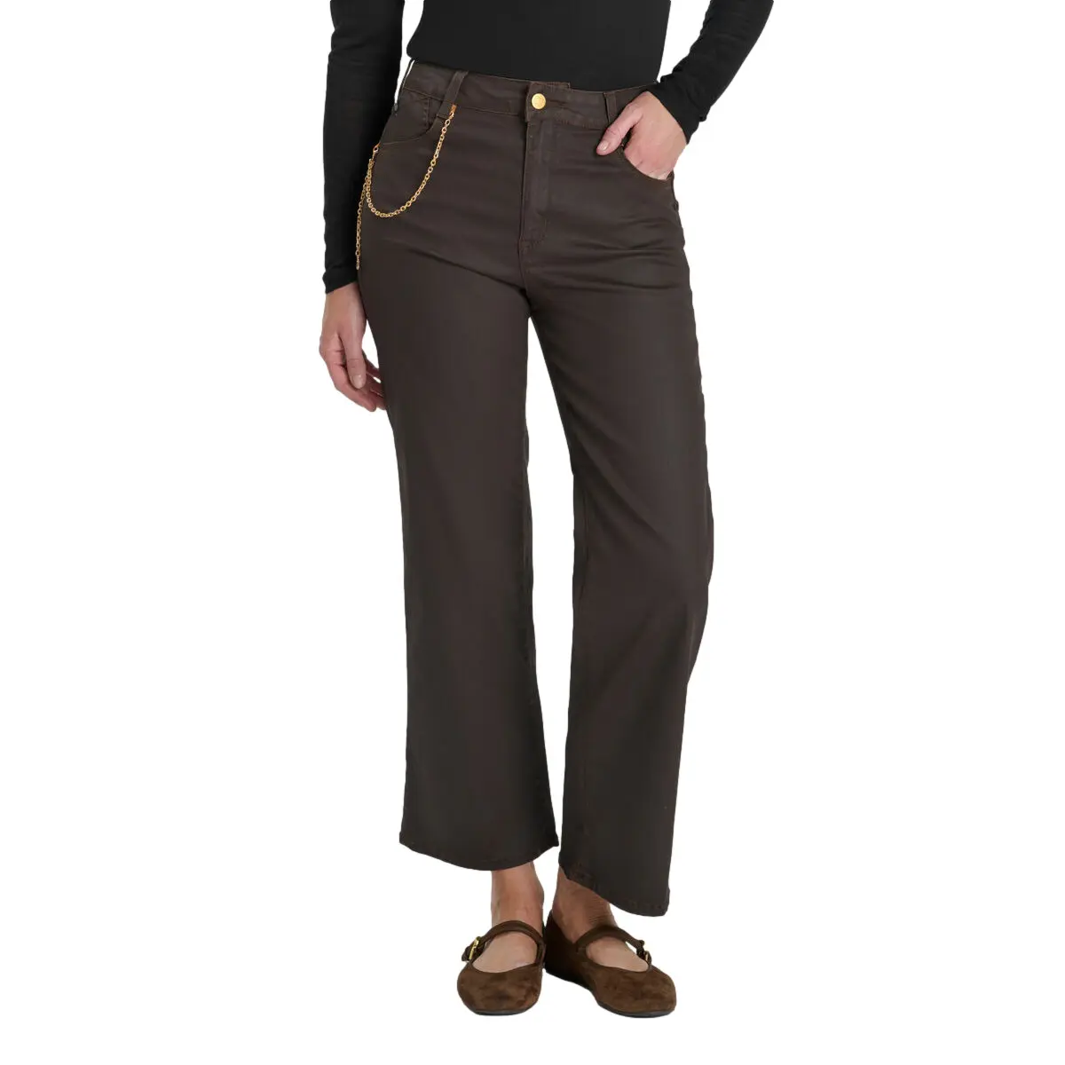 Jeans a gamba larga donna  Pulp High 24C Clea