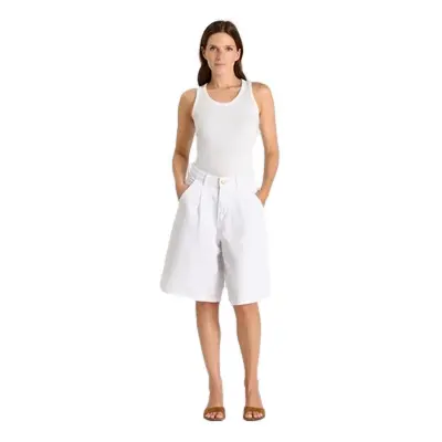 High-waisted denim shorts for women Le Temps des cerises Lova
