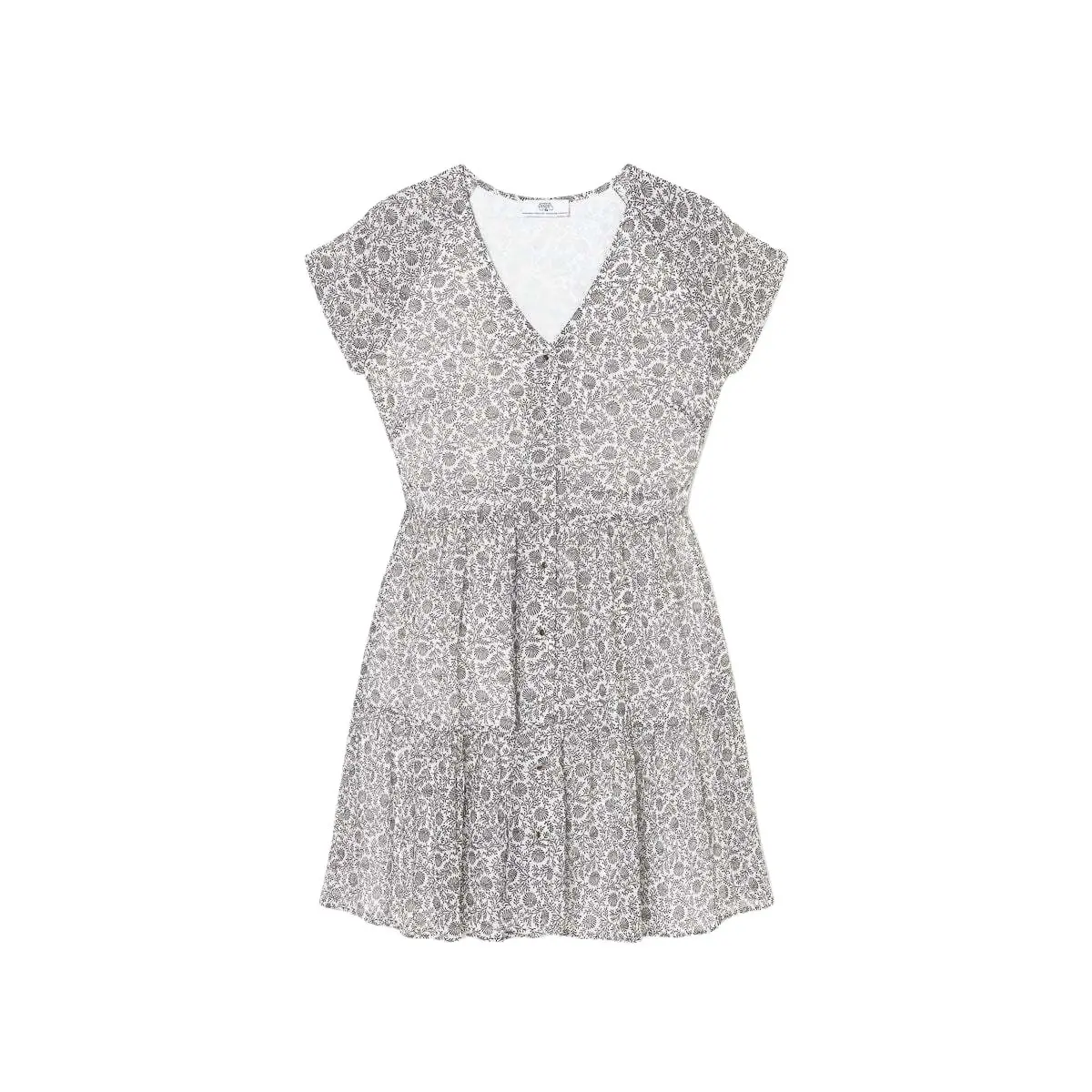 3607814419522 - Kleid kurzärmlig Frau Chardon