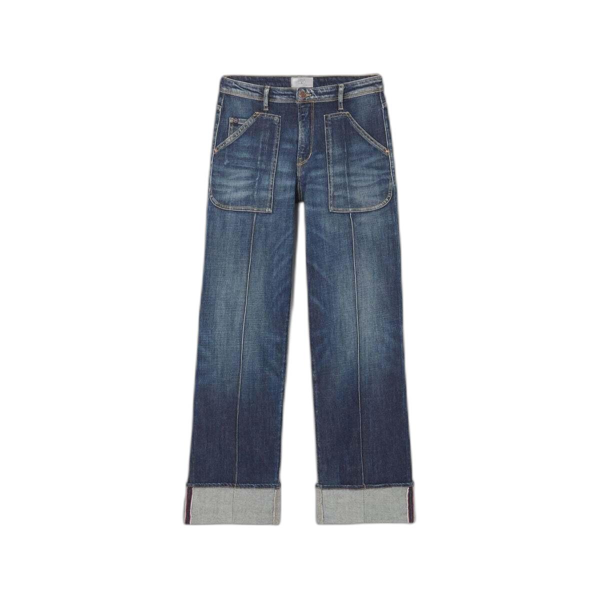 3607814678219 - Weite Damenjeans 400 28 Revers