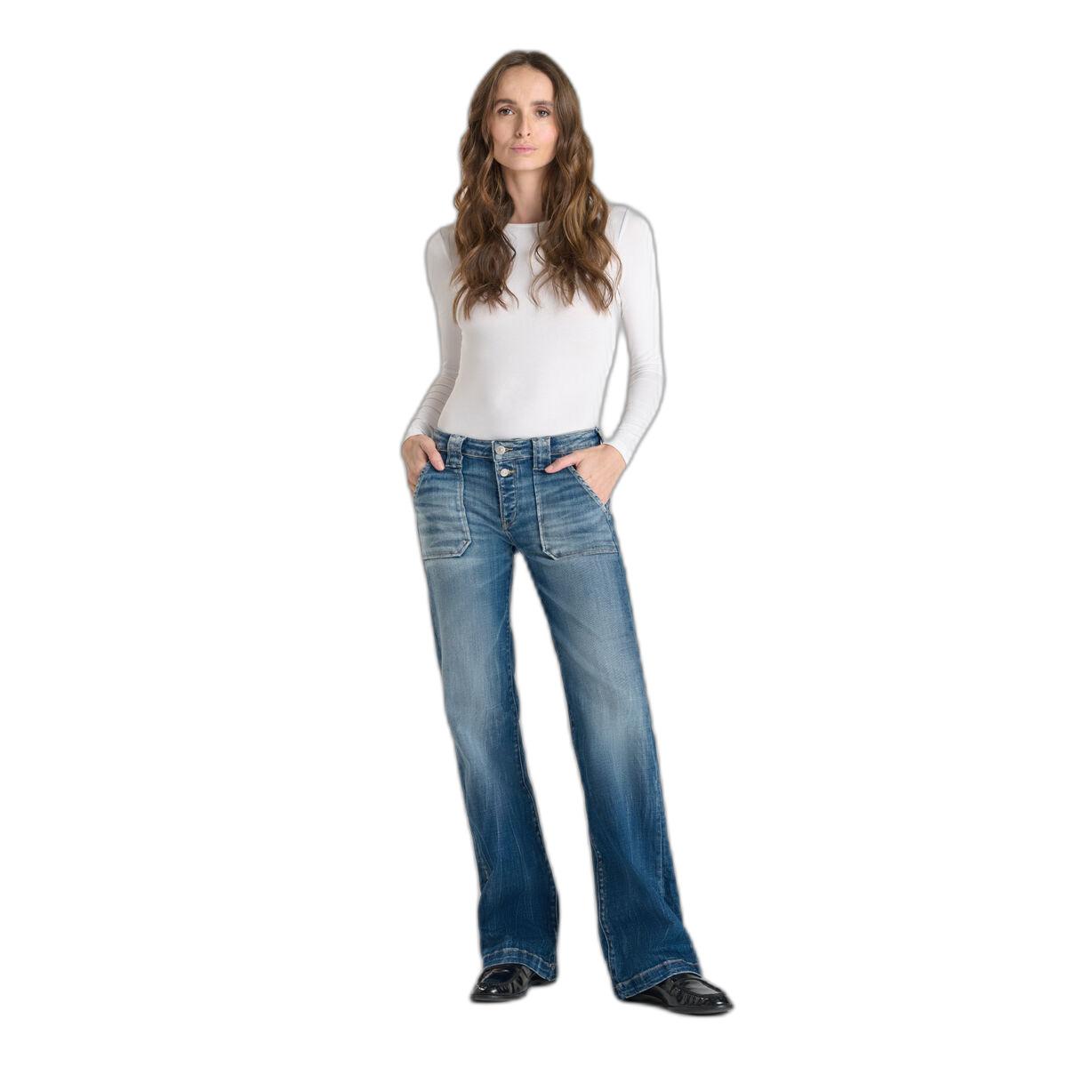3607814680090 - Flared Jeans Damen Le Temps des cerises 3607814680090 - Flared Jeans Damen Le Temps des cerises