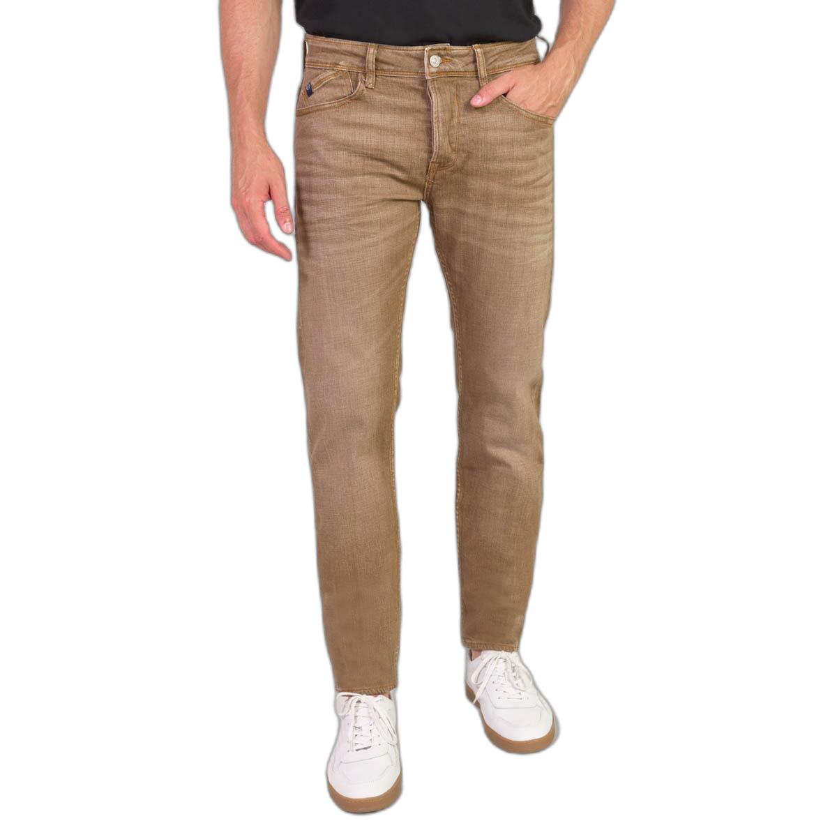 3607814525919 - Jeans 700 11 Adjusted Basic Camel Délavé