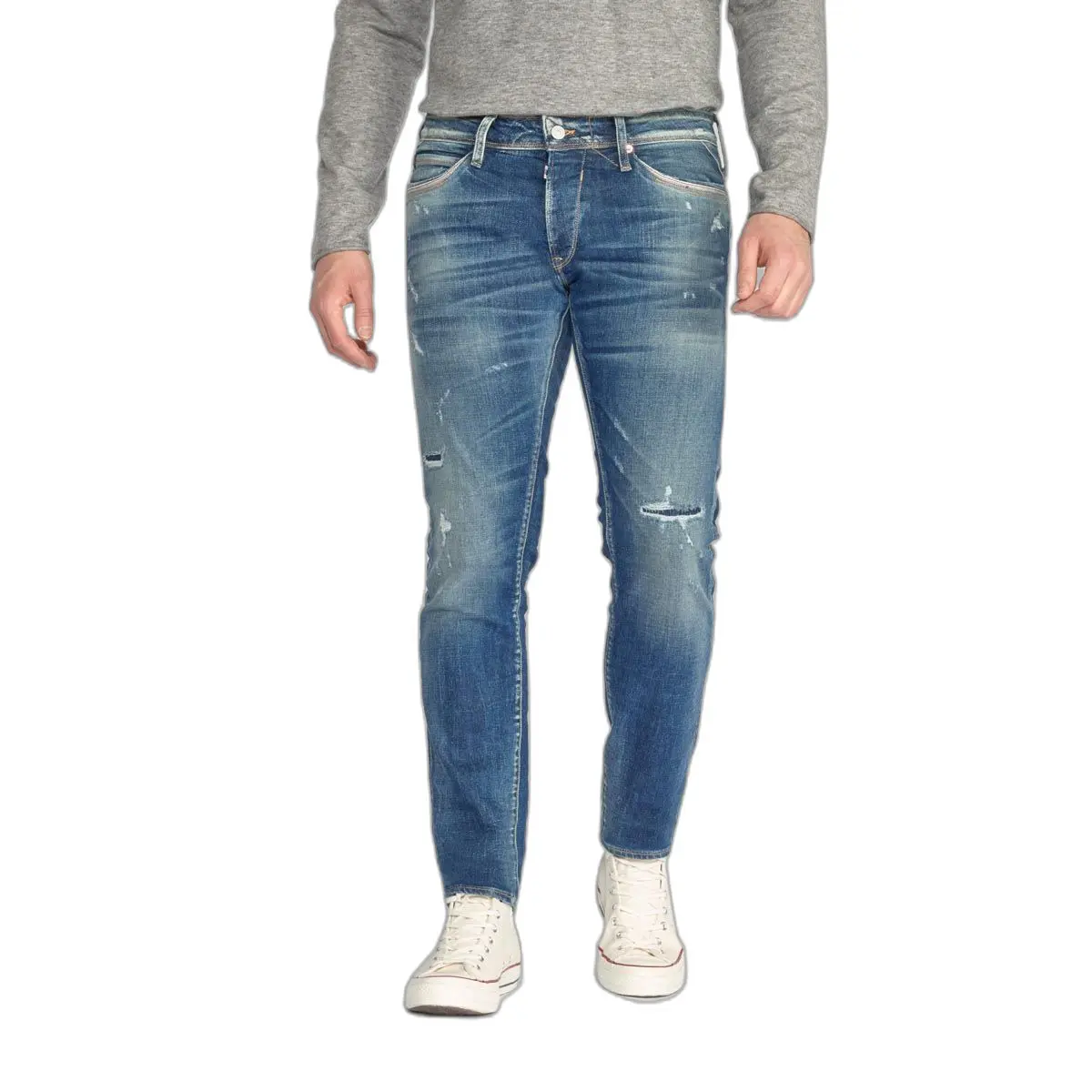 3607814232237 - Eng anliegende Jeans Marvin 700 11 Destroy N°2